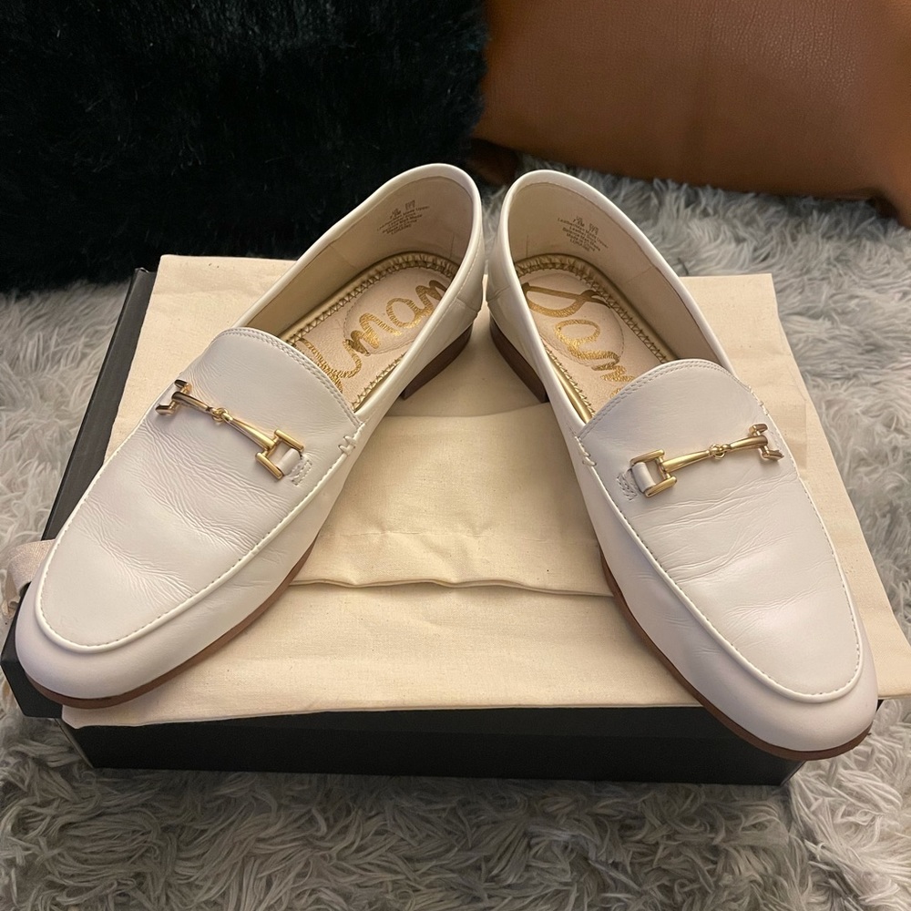 Sam Edelman Loraine bit loafers White 7.5M/37.5